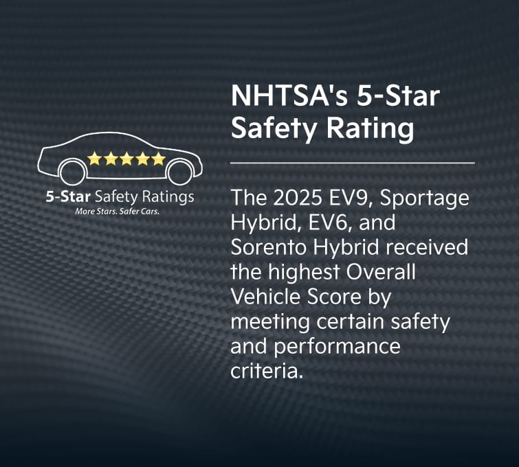 NHTSA for various vehicles